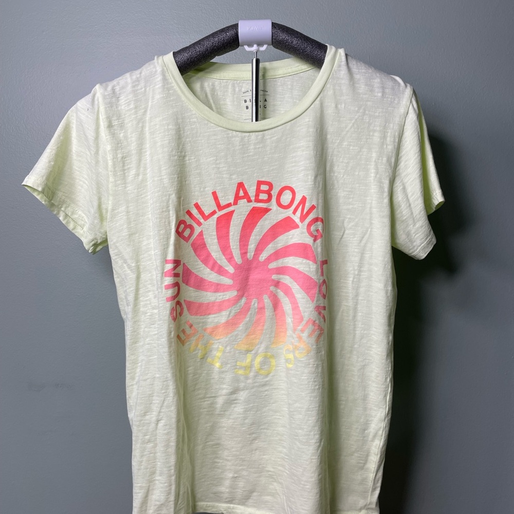 Billabong Pale Yellow Tee